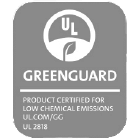 Certificado GREEGUARD del laminado para muebles de oficina. Certificación GREENGUARD de laminado seleccionado para la fabricación de muebles de oficina Dunati.